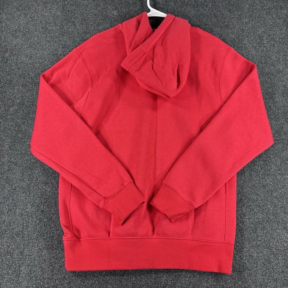 Nike Sportswear Club Fleece University Red Hoodie Men's Sz S (BV2654 657) - Picture 9 of 16
